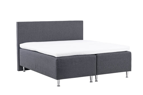 Rebellenclub Bed Inuvik - 200 x 180 cm - Donkergrijs