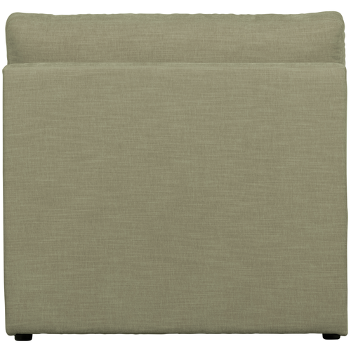 vtwonen 1-zits bank element zonder arm Family- Polyester - Groen - 85x90x98
