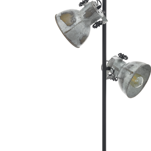 EGLO vloerlamp Barnstaple - e27 - 158 cm - bruin/zwart - vtwonen shop