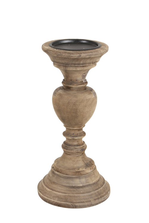 Light & Living kandelaar RAVENNA - Ø13x27cm - bruin - vtwonen shop