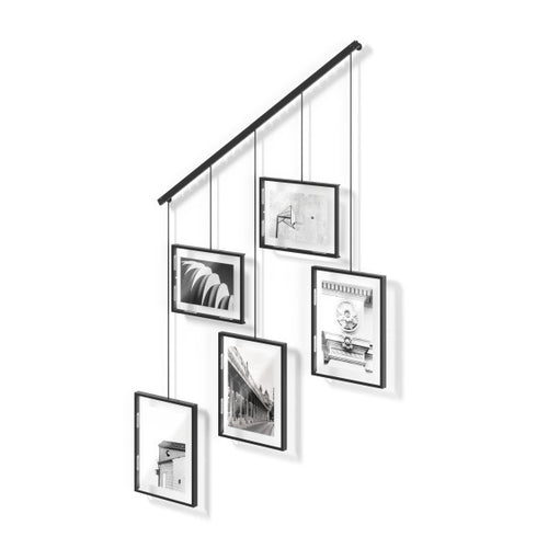 Umbra set met fotolijsten (5) Exhibit - 79 x 3 x 43 cm - Zwart