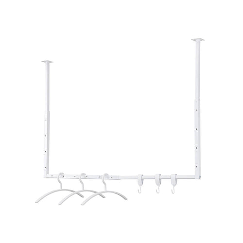 HOME DELUXE - SWAY kapstok - inclusief hangers en haken - kleur: wit - vtwonen shop