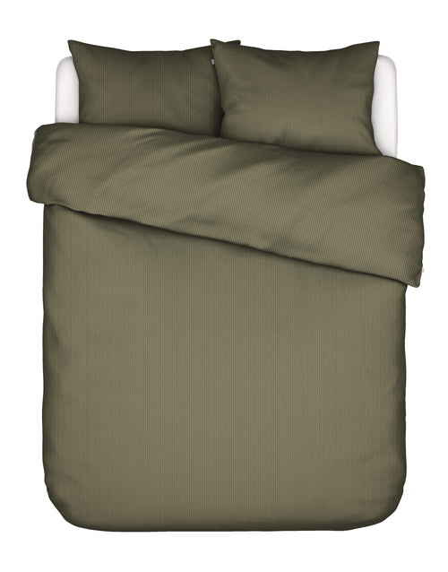 Essenza Coletta dekbedovertrek - Lits-Jumeaux XL – 260x200/220 cm - Mosgroen