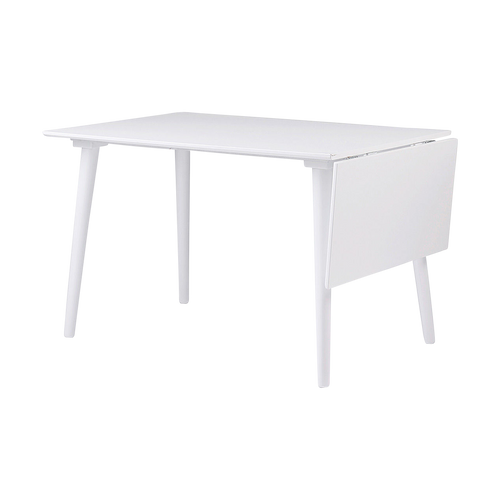 Rowico Home Lotta verlengbare houten eettafel wit - 120 x 80 cm - vtwonen shop