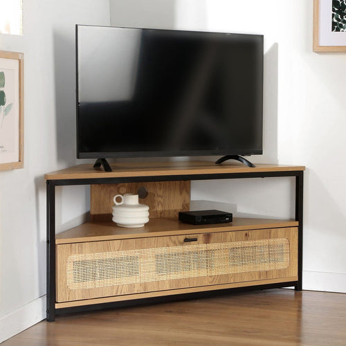 Calicosy - JAYA TV-meubel - Licht hout - 30x100x45 cm