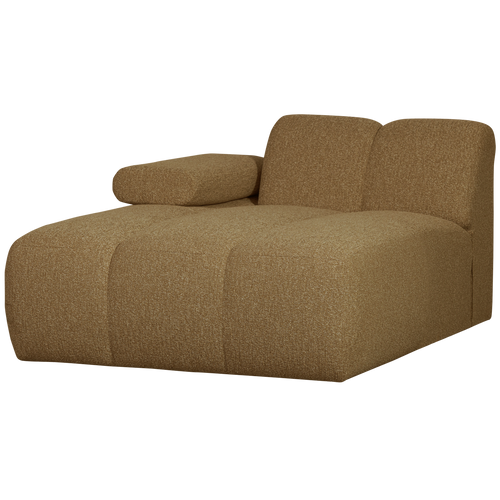 WOOOD chaise longue element links Mojo - Bouclé - Links - 74x162x122cm - vtwonen shop