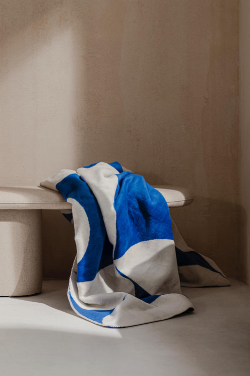 noo.ma TUL Katoenen deken - Blueberry Pie - vtwonen shop