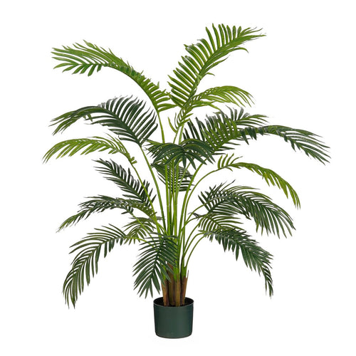 Mica Decorations Areca Palm Kunstplant in Pot - H134 x Ø50 cm - Groen