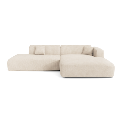 Sia Home - Rechte hoekbanken MYRA - Corduroy - Crème - 300cm - vtwonen shop