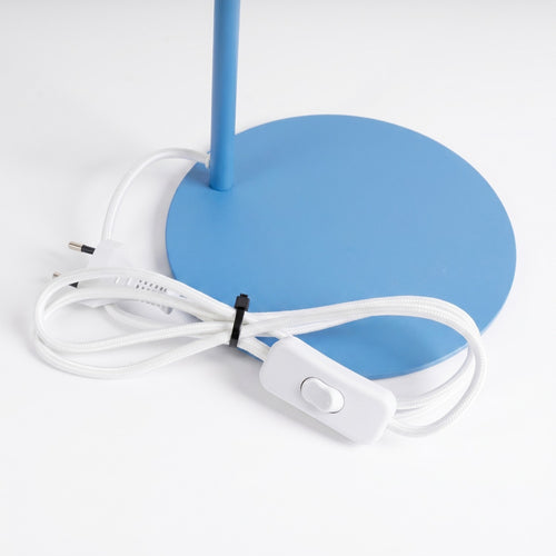 Sollux Lighting Tafellamp NOX lichtblauw - 18x18x35cm