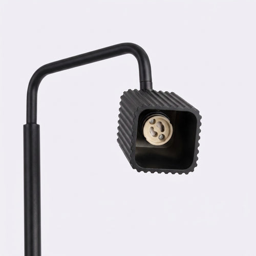 Sollux Lighting Vloerlamp RAYO 1 zwart - 30x30x160cm