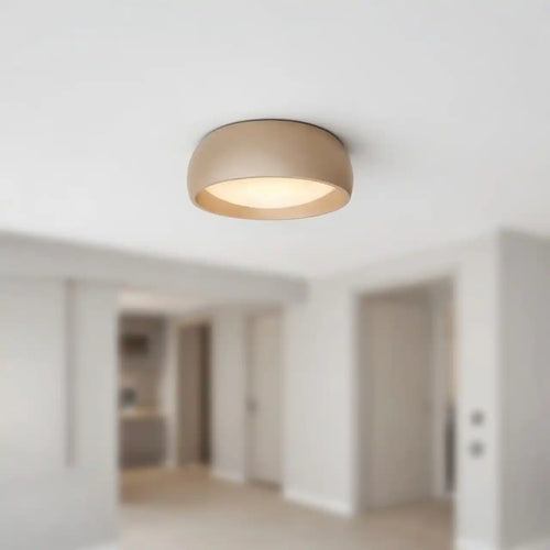 Artdelight plafondlamp Montana - 1 lichts - 15  x 5   cm - champagne