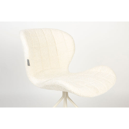 Zuiver OMG Eetkamerstoelen Soft Off White - Set van 2 - vtwonen shop