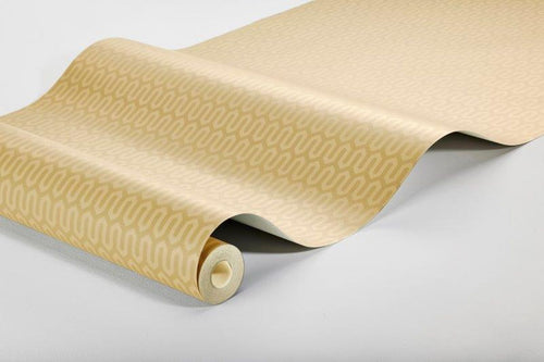 Borastapeter behang geometrische vormen geel - 53 cm x 10.05 m - 660759 - vtwonen shop