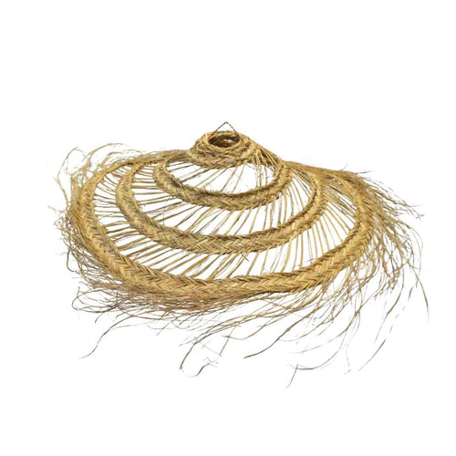 NOA MAY Hanglamp Oasis - natural - zeegras - Ø 75 x h 10 cm
