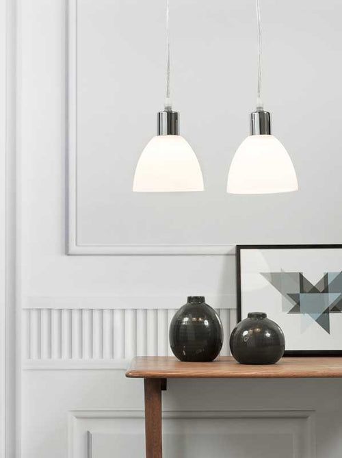 Nordlux Ray Hanglamp - 2-lichts E14 - Chroom