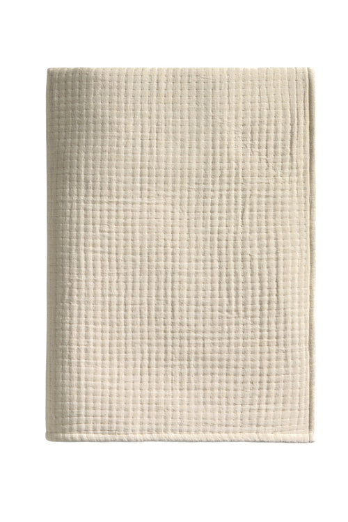 Calma House Plaid Raval - Ecru - 120x180