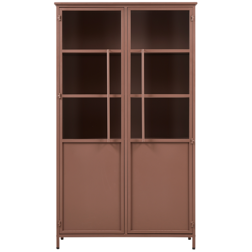 BePureHome vitrinekast Exhibit - Metaal - Tan - 170x99x44 - vtwonen shop