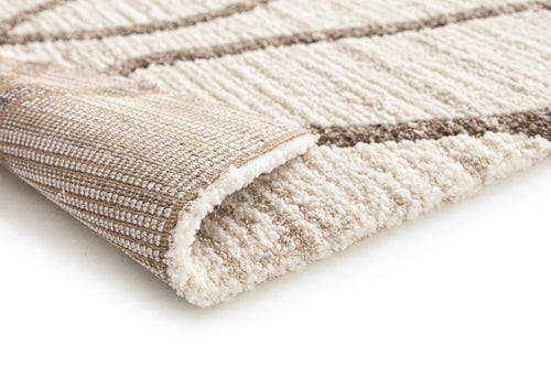 AFK Living vloerkleed Stria - Zacht comfort voor elke dag en OEKO-TEX® Standard 100 gecertificeerd. - beige - 200x290 cm