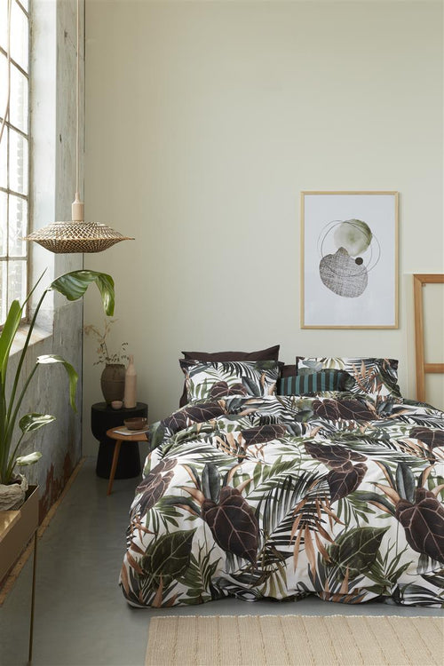 Beddinghouse dekbedovertrek Ohema - 260x200/220 cm - gebroken wit - vtwonen shop