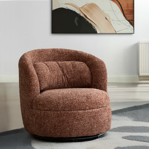 Livingfurn fauteuil Britt - rood - 85x84x76
