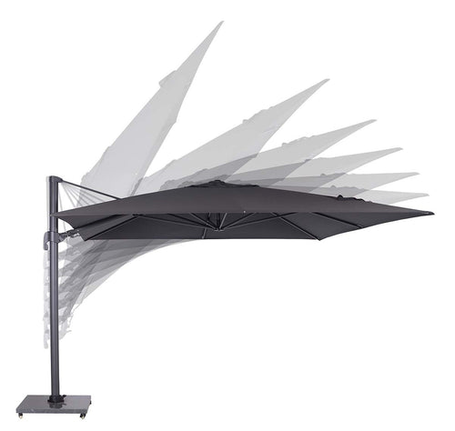 Hawaii parasol S - 250x250 cm - carbon black - zwart - vtwonen shop