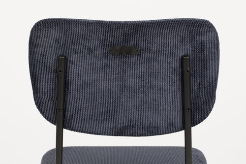 Zuiver Benson Eetkamerstoelen Donkerblauw - Set van 2 - vtwonen shop