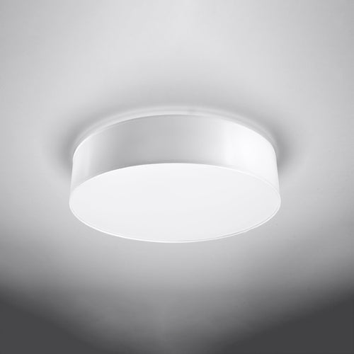 Sollux Lighting Plafondlamp ARENA 45 wit - 45x45x11cm