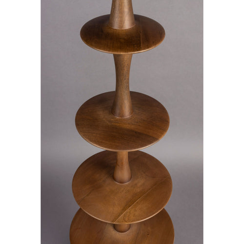 Dutchbone Cath Vloerlamp Hout Bruin - vtwonen shop