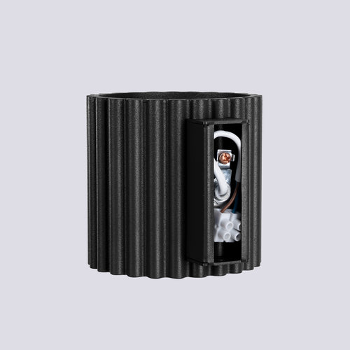 Sollux Lighting Wandlamp AURA zwart G9 - 10x12x10cm
