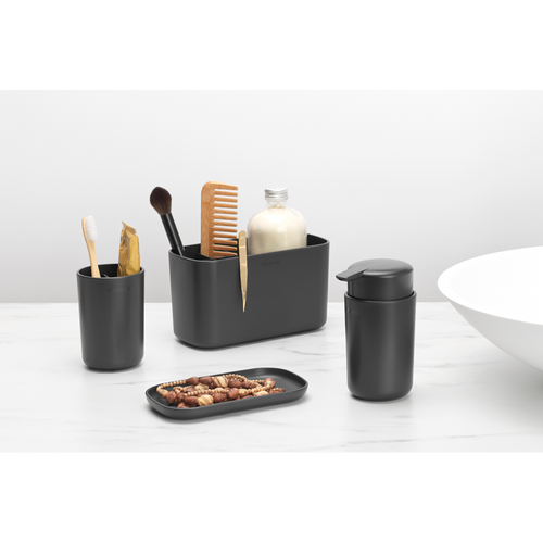 Brabantia Badkamercaddy ReNew - dark grey - vtwonen shop