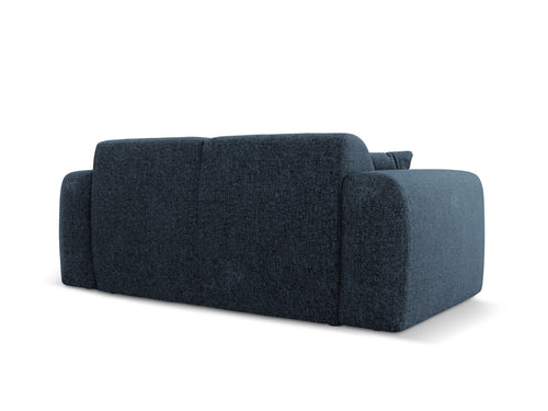 Cosmopolitan Design Bank Nolio 2-zits, chenille, koningsblauw - 95x170x72cm