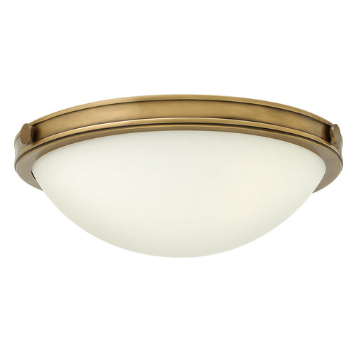Elstead Collier - 2-lichts klein plafondinbouwlicht messing, E27