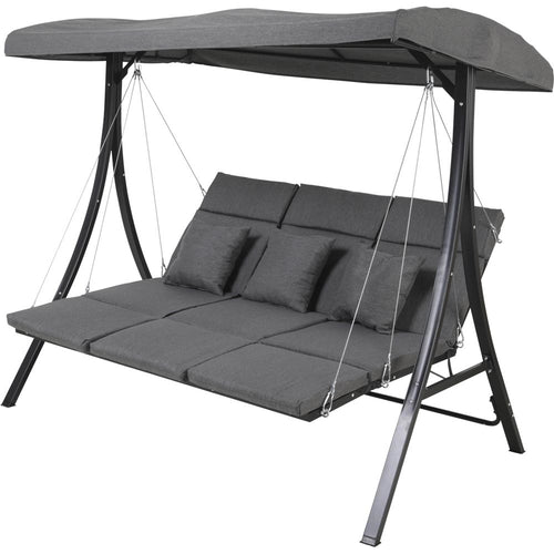 Lesli Living loveseat Madeira - zwart - 200x114,5x168cm