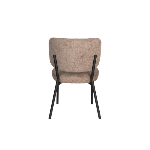 Housecraft Living Sanne Eetkamerstoelen Bruin - Set van 2