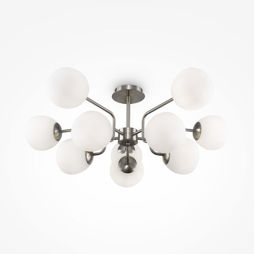 Maytoni - Hanglamp Erich - Nikkel - Ø90,7