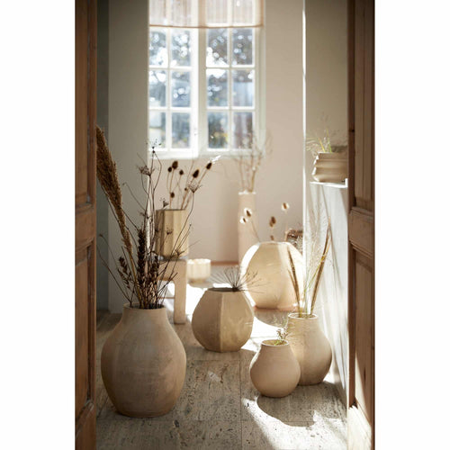 Light & Living bloempot Melis - wit - Ø51cm