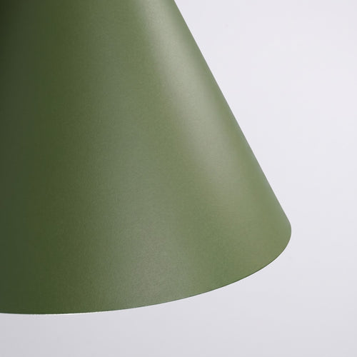 Sollux Lighting Hanglamp NOX 25 olijfgroen - 24,5x24,5x140cm