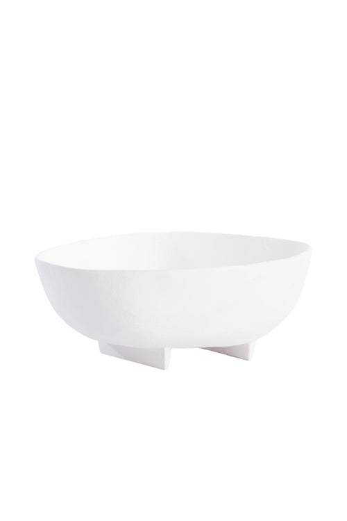 Light & Living schaal ROSANA - 27x26.5x11.5cm - wit