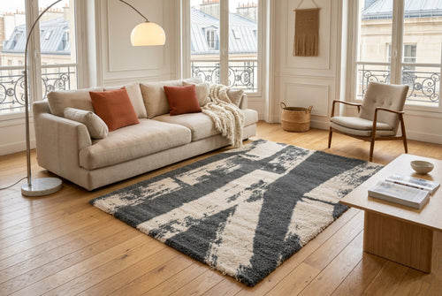 AFK Living vloerkleed Fusain - zeer zacht - grijs - 120x170 cm