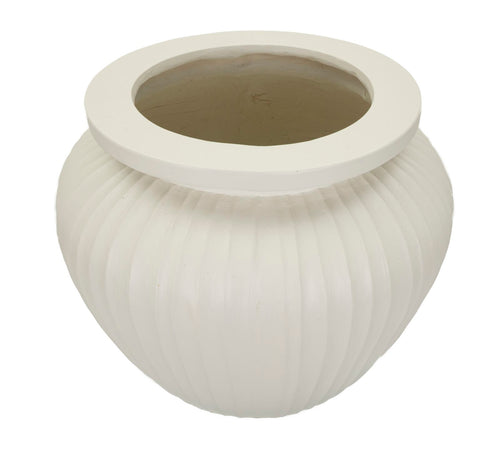 Mauro Ferretti vaas - Ø 48x38 cm - crème