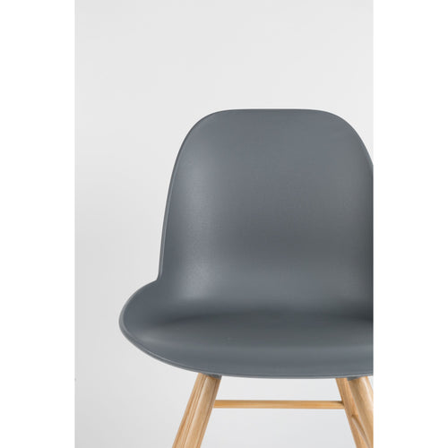 Zuiver Albert Kuip Eetkamerstoelen Donkergrijs - Set van 2 - vtwonen shop