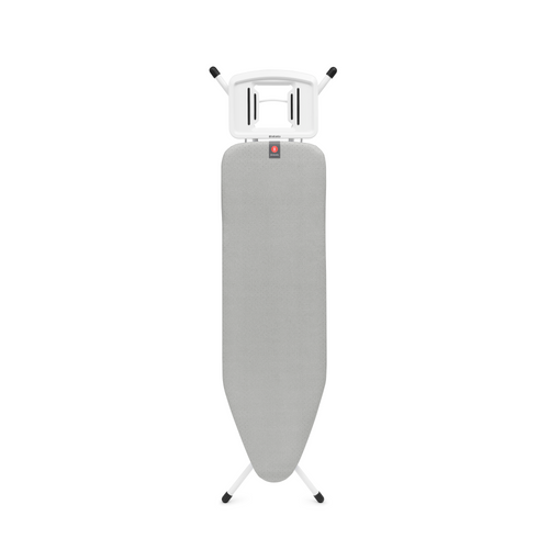 Brabantia Strijkplank B, 124x38 cm, solide strijkerhouder - Metallised