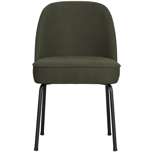 WOOOD eetkamerstoelen Vogue - Geweven Stof - Groen - Set van 2 - vtwonen shop
