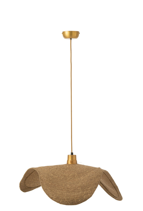 J-Line hanglamp Moon - jute - naturel - medium