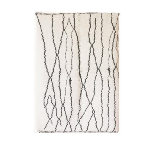 AFK Living vloerkleed Berber - handgemaakt - Wol - 160 cm x 230 cm