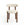Sia Home - Eetkamerstoel JUNA - Chenille fluweel - Mol - 51.0 CENTIMETERScm