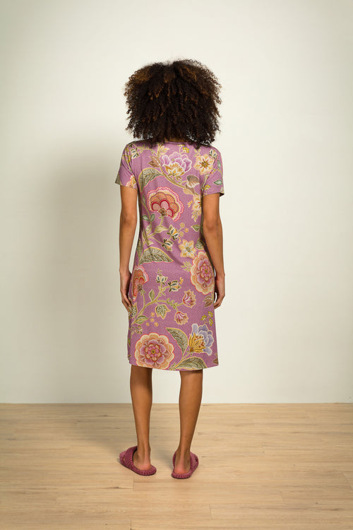 Pip Studio - Djoy Nachthemd - Dames - Matata - Lila - M - vtwonen shop