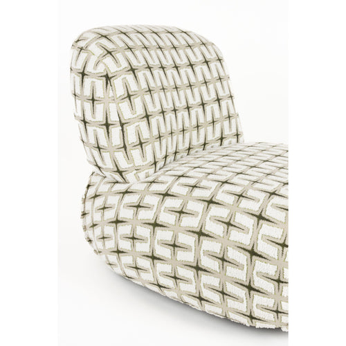 Bold Monkey Ritz Fauteuil Beige Groen - vtwonen shop