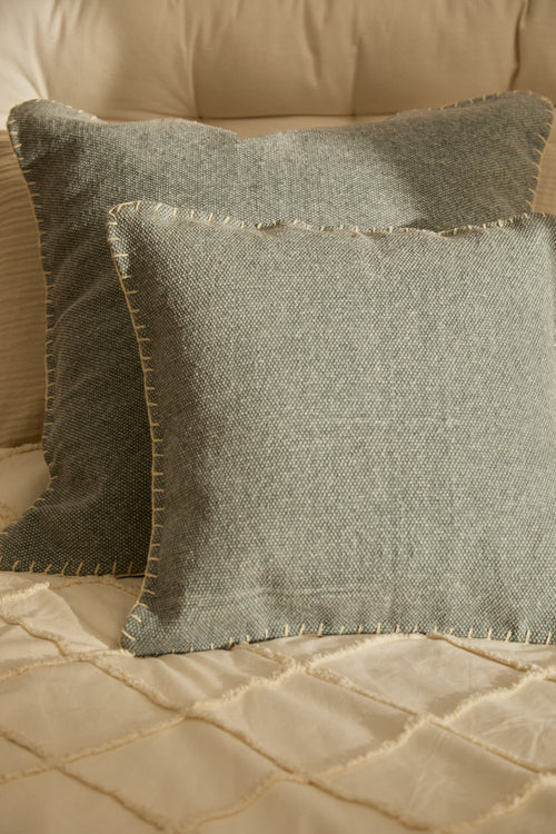 Calma House Kussenhoes Asana - Turkoois - 45x45